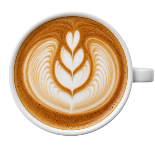 Wing Tulip latte art example